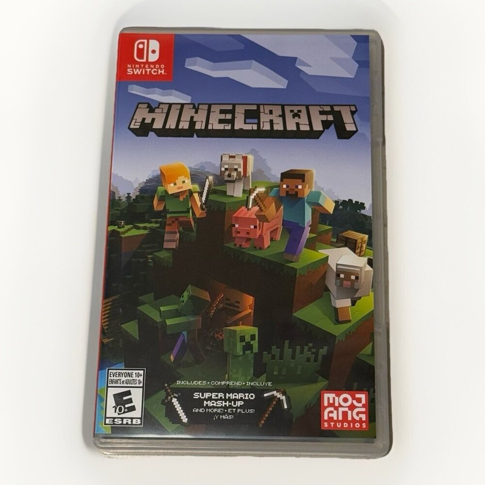 Authentic Box Case ONLY Nintendo Switch Minecraft CASE‎ ONLY, NO GAME READ!!